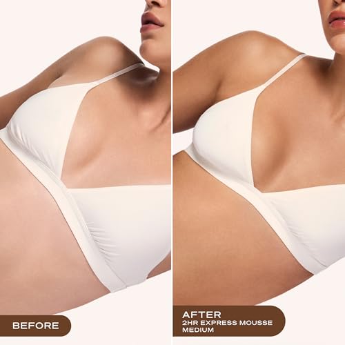 Self Tanning Mousse - Medium Shade, 6.7 Fl Oz, Streak-Free, Natural Finish