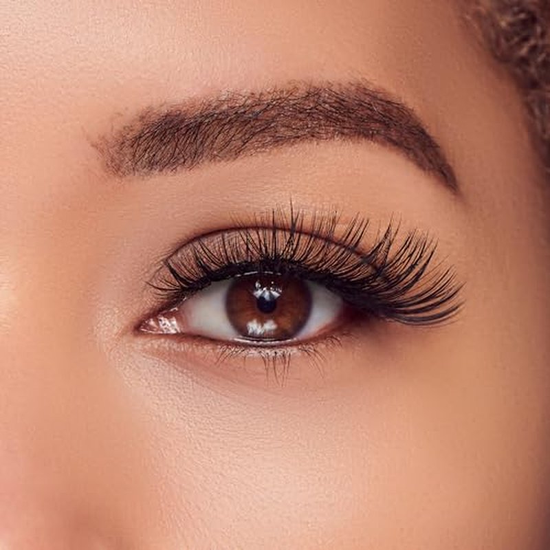False Eyelashes, Lash Extension Kit 07, 9mm-16mm, Narrow Band, Easy to Apply and Remove, No Damage to Natural Eyelashes, 120 Lash Clusters - Wispy