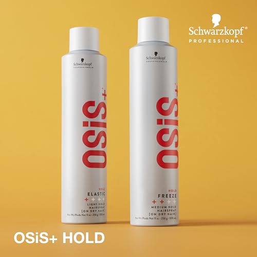 OSiS+ Freeze Hairspray - Medium Hold with Heat & Humidity Protection