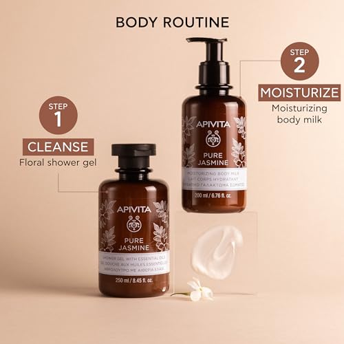 Moisturizing Body Milk with Jasmine & Honey - Soothing Natural Skincare