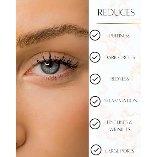Facial Ice Globes Stainless Steel for Face and Eye, Reduce Redness and Wrinkles, Ice Globe Facial Roller for Home and Spa