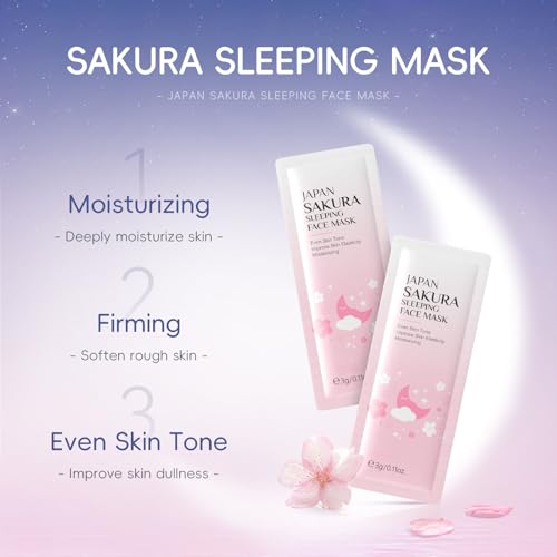 Japan Sakura SkinCare Set, 15Pcs Hydration Skin Care Gift Set for Teen Girls, Deep Moisturize Skin and Strengthen the Skin Barrier, Sakura Extract Skin Care Routine Kit for Women