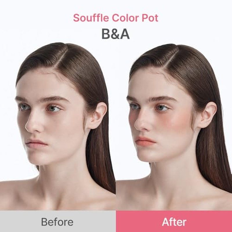 Dasique Souffle Color Pot #09 Haze Rosy ? Makeup Blush, Buildable Silky-Smooth Texture, Build-In Mini Brush, Multi-Use For Cheek and Lip