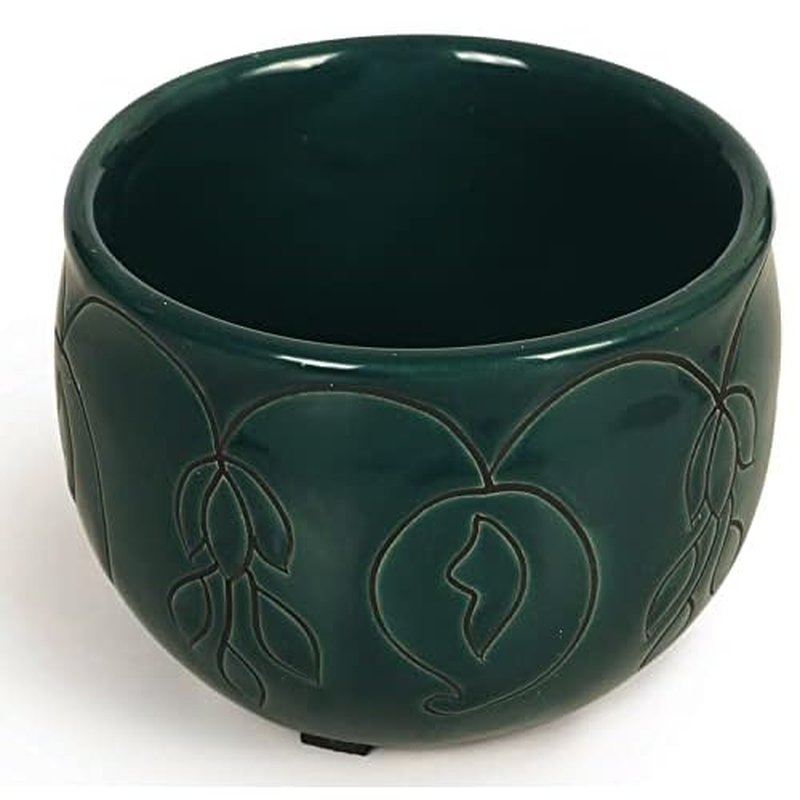 3x4 Inch Shaving Bowl for Men, Handmade Pottery Ceramic Shaving Soap & Cream Bowl ? Portable Shaving Mug for Dad & Grandpa by ABHANDICRAFTS (AB-SBOWL-006)