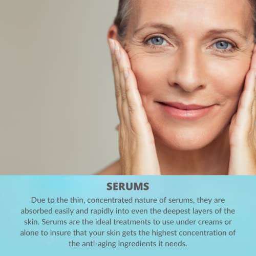 Serious Skincare - Black Pearl Deep Wrinkle Decrease Face Serum - Repair Deep Lines & Wrinkles - Increases Skin Hydration & Elasticity - Radiance Boosting for Luminous Glowing Skin 1 Fl. Oz.