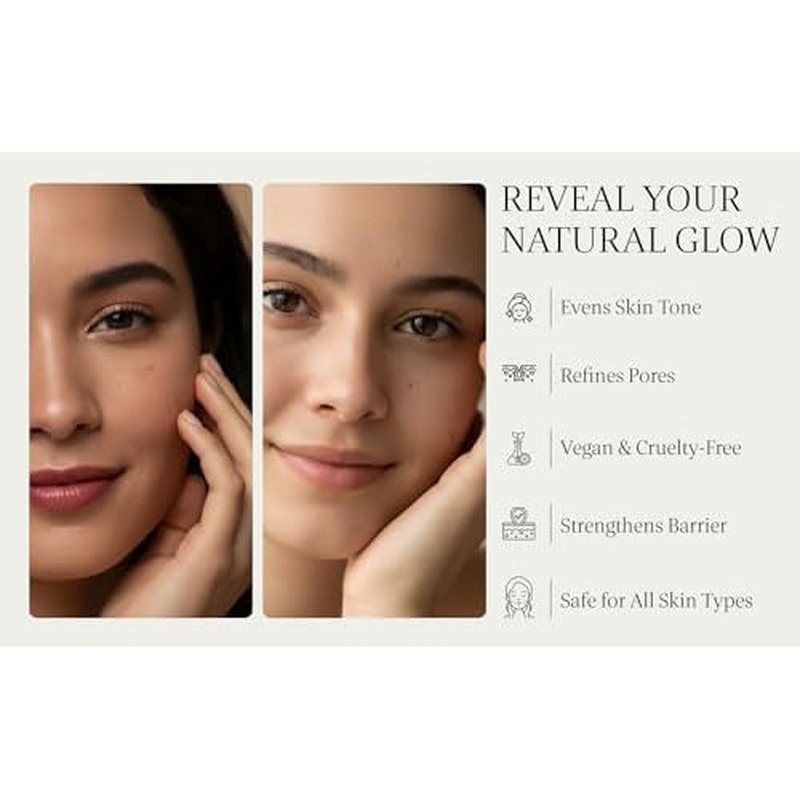 Dark Spot Correcting Serum | Brightening Serum with 5% Niacinamide, Omega-3 Fatty Acids & Hyaluronic Acid | Evens Tone, Minimizes Pores & Improves Barrier Function | 1oz