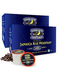 Dancing Moon Jamaica Blue Mountain Coffee Pods 2-Pack - 24 Single-Serve Cups, Authentic Medium Roast, Low-Acid, Keurig Compatible
