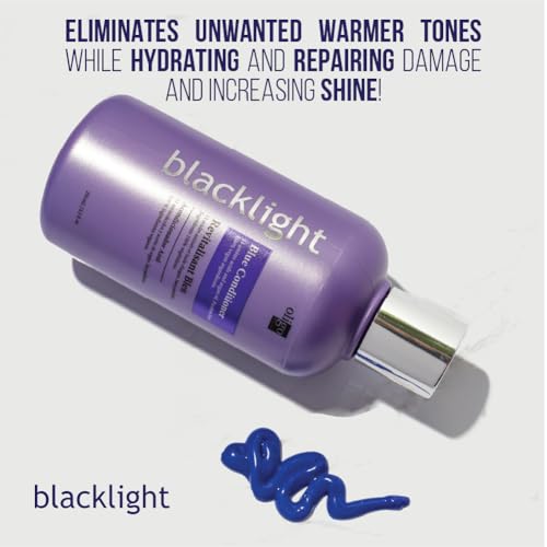 Blue Conditioner for Blonde Hair - Hydrating Formula 8.5 Fl Oz - Variation of THIS listing