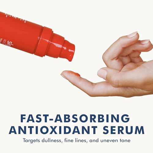 Skyn Iceland Icelandic Youth Face Serum, Vitamin C + Astaxanthin Treatment for Luminous Skin, Dark Spots, Fine Lines & Wrinkles, 1 Fl Oz