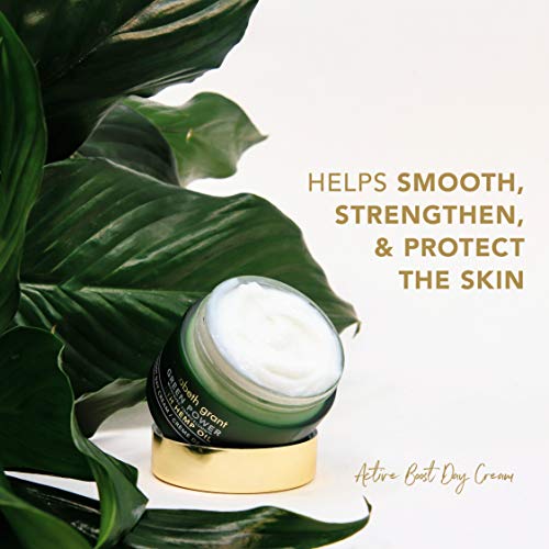 Elizabeth Grant | Green Power Active Boost Day Cream With Hemp Oil | Smooth, Strengthen and Protect Skin | 1.7oz