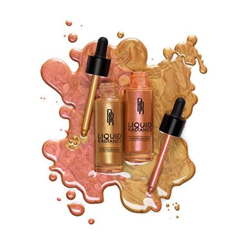 Black Radiance Liquid Radiance Highlighter, Weight In Rose, 1 Ounce