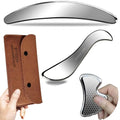 BYYDDIY SBC Muscle Scraper Set Stainless Steel Massage Tools with Storage Bag
