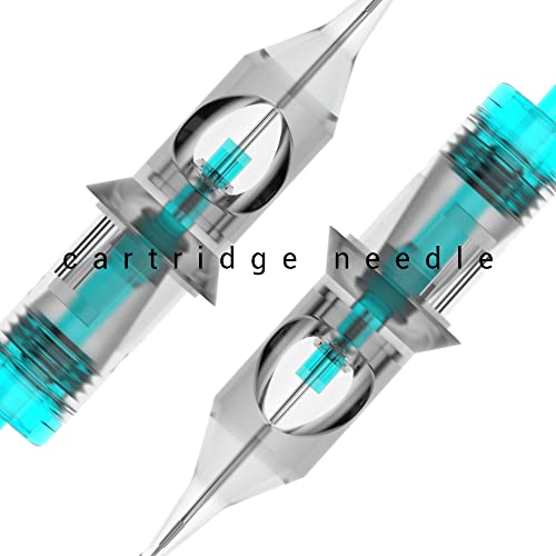STIGMA Aquamarine Knight Disposable Round Liner Tattoo Needles #12 (3RL) 50Pcs - Variation 1203RL