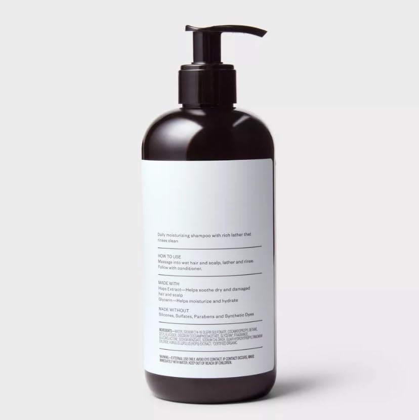 Goodfellow & Co Moroccan Mint & Cedar Shampoo, 16 fl oz (Pack of 1)