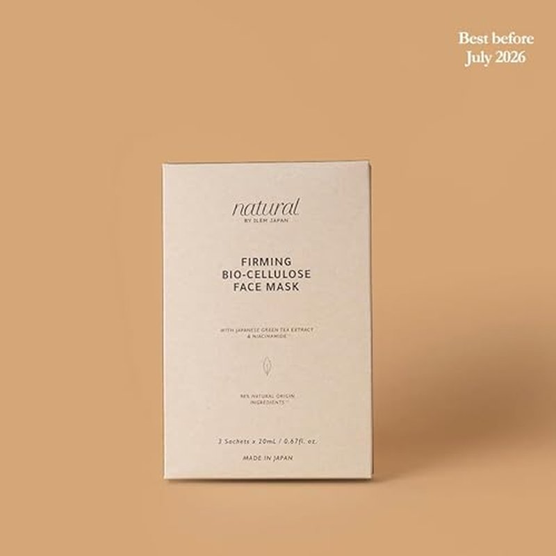 ILEM JAPAN Face Sheet Mask For Glowing Skin| Niacinamide| For Women & Men| Boost Collagen, Goodbye Wrinkles| All Types Skin| 20 ml x 3