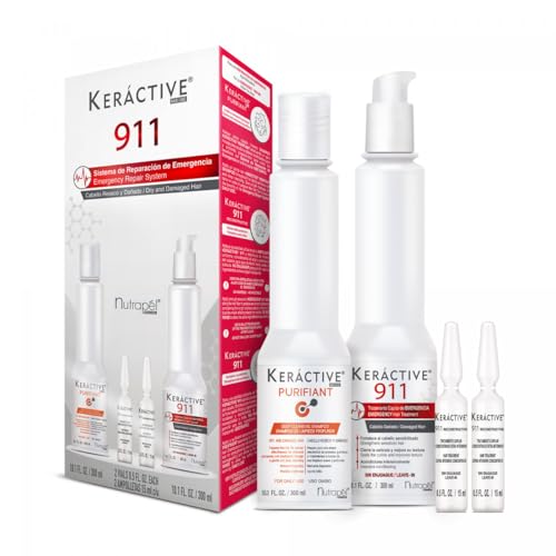 Keractive Hair Care Intense Treatment Set - Hair Repair & Nourishing