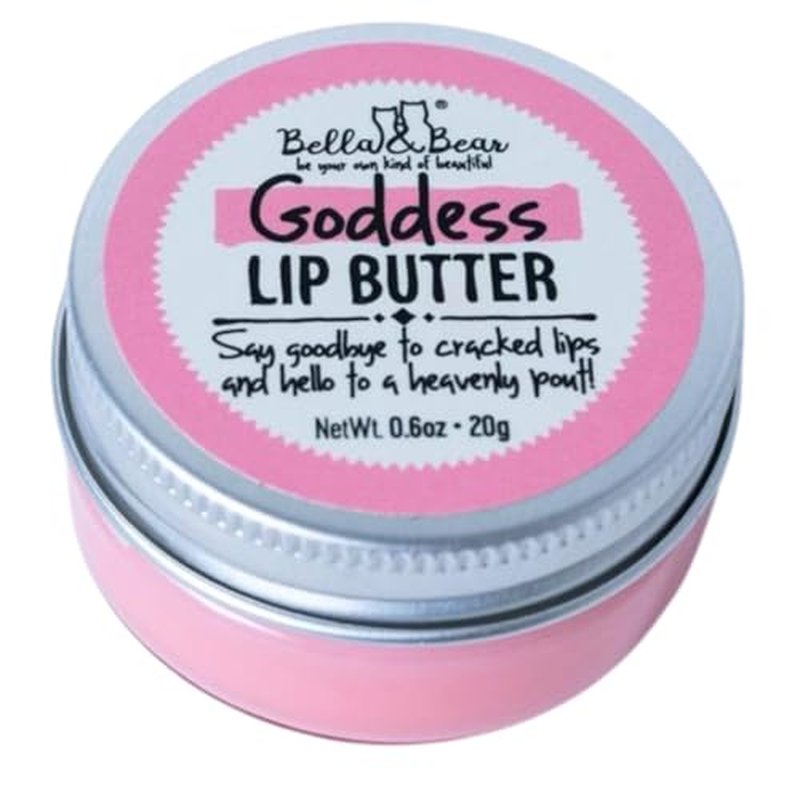 Bella & Bear Goddess Lip Scrub & Lip Butter Set ? Lovely Gift for Women - Teen Girls & Tweens