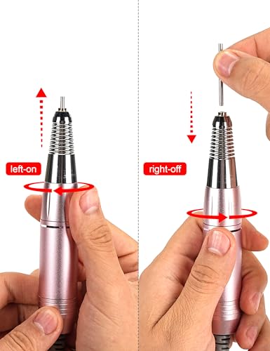 Electric Nail Drill Pen with Adjustable Speed 3000RPM for Manicure & Pedicure
