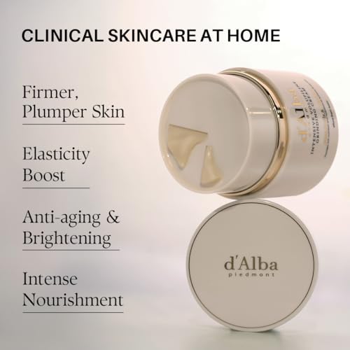 d'alba Piedmont Volufiline Skincare Set, Intensive Skin Elasticity Skincare (Volufiline Grinding Cream + Volufiline Ampoule (1.01 fl oz.))