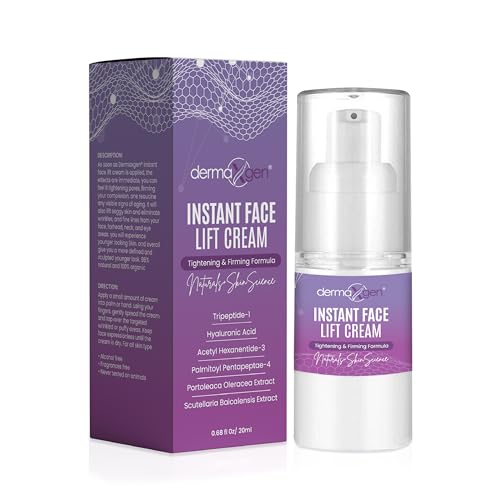 Organic Peptide Complex Skincare Set ? Instant Wrinkle Corrector & Face Lift Cream for Lifting, Tightening, and Firming