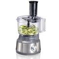 Hamilton Beach 10-Cup Food Processor & Vegetable Chopper with Spiralizing Attachments, Grey & Stainless