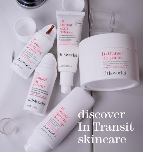 This Works In Transit No Traces Rosewater & Mint Cleansing Pads - 80 Count