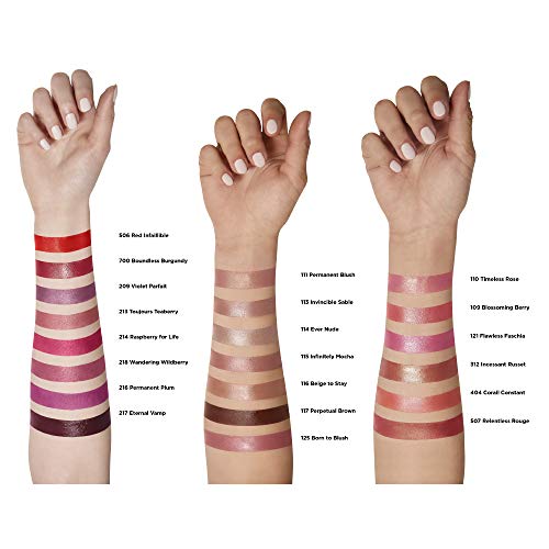Lipstick with High-Intensity Color - Cherry Noir - 24HR Longwear Lip Color