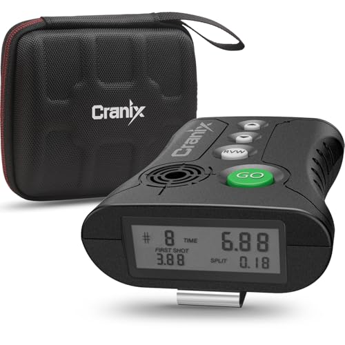 Professional Shot Timer for Shooting Competition - 0.01s Precision, Loud Buzzer & 4 Modes