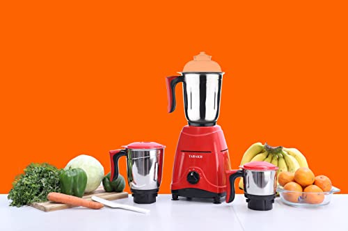 Indian Mixer Grinder 650W 110V - Electric Food Processor with Multiple Jars