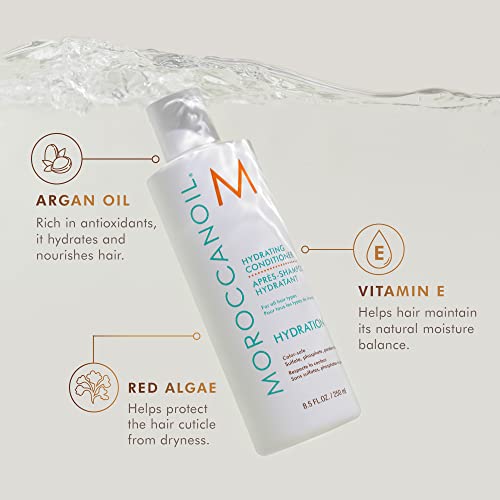 Moroccanoil Hydrating Conditioner 8.5 Fl Oz - Moisturizing Hair Care for All Hair Types
