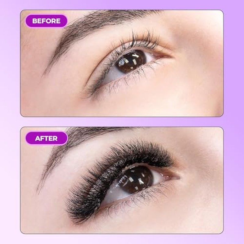 500 pcs Narrow Promade Loose Fans ? 5D Volume 0.07 C Curl, 8?19?mm Mixed Length, Matte Black Handmade Lash Extensions, Thick Wispy Lashes for Pros (Black-C-0.07-10mm)