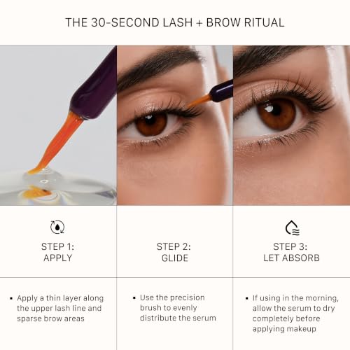 ACTIIV Amplify Lash and Brow Serum 3ml for Thicker Fuller Eyelashes