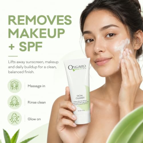Gentle Hydrating Face Wash for Dry Oily & Sensitive Skin - 6 fl oz