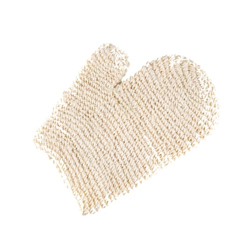 Natural Sisal and Horsehair Bath Exfoliating Glove - Handcrafted in Colombia