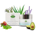 Organic Anti-Aging Moisturizer - Hydrating & Rejuvenating Facial Cream for Dry Sensitive Skin - Vegan, Cruelty-Free, Natural Skincare - Nourishes, Firms & Reduces Wrinkles 50Ml