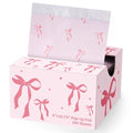 Pink Bow Hair Foils for Highlighting - 500 Sheets, 5 x 10.75 in, Salon Use - AmazingSpark Variation