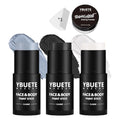 Face & Body Paint Stick Set for Halloween Cosplay SFX - Black White Grey, 4 Pack