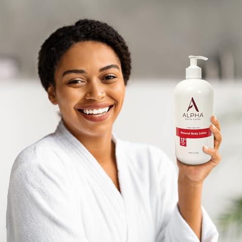Alpha Skin Care Revitalizing Body Lotion with 12% Glycolic AHA - 23 Fl Oz
