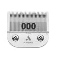 Andis ? 64480, Ceramic Edge Carbon-Infused Detachable 0.5mm Clipper Blade - Close Cutting, Body Grooming Blades - Compatible With Most Andis, Oster A5, Series Clipper - Size 1/50" Cut Length, Chrome