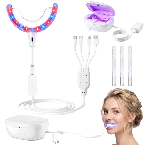 Red & Blue Light Therapy Device for Gums, & Oral Care