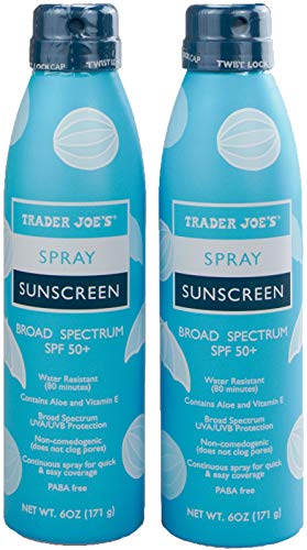 SPF 50+ Broad Spectrum Sunscreen Spray - Nourish 2-Pack