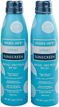 SPF 50+ Broad Spectrum Sunscreen Spray - Nourish 2-Pack