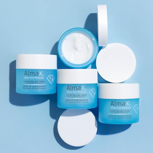 ALMA K Hydrating Day Cream - Day Face Cream for Normal to Dry Skin - Daily Face Moisturizer - Facial Moisturizer with Olive and Avocado Oils - 1.7 oz (Pack of 2)