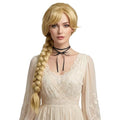 Braid Blonde Long Anime Wig - Princess Braided Hair for Cosplay & Parties (Variation of Braid Blonde)