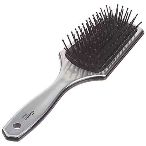 Diane Small Silver Cushion Paddle Brush, 7 Row, 12Count (Pack of 2)