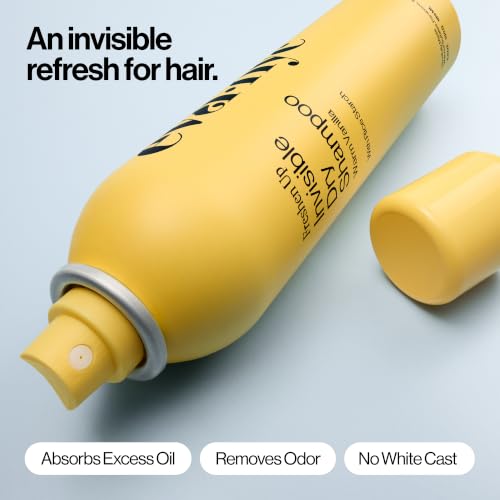 Dry Shampoo Set - Invisible Oil-Absorbing Spray Duo with Vanilla & Fresh Scents - Light & Dark Hair - 2 Pack