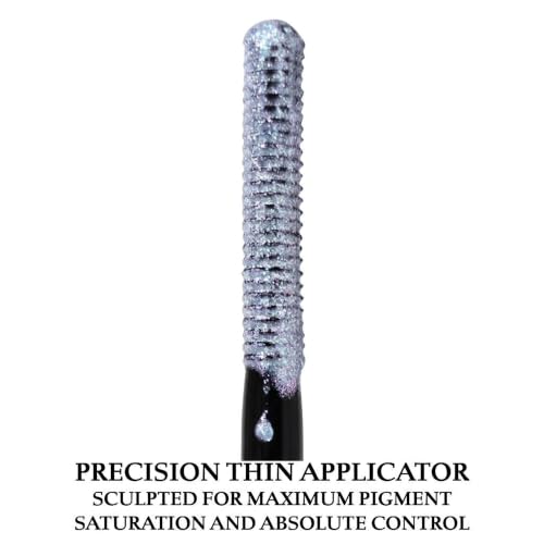 Glitter Mascara Top Coat with Thin Wand - Quick Dry & Smudge-Proof