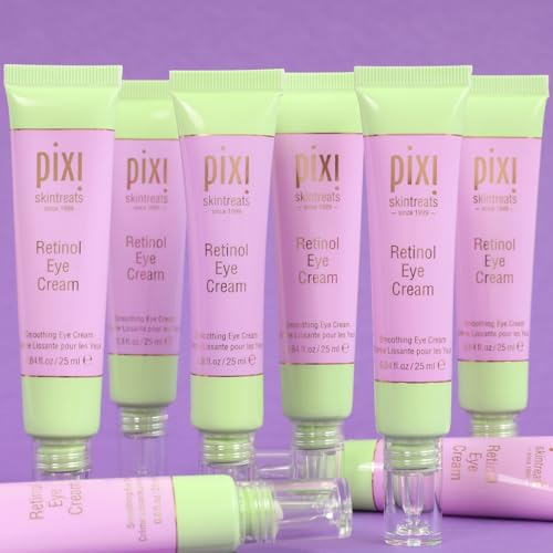 Pixi Retinol Eye Cream with Peptides & Caffeine - Nourishing Anti-Aging Eye Treatment, 0.84 fl oz