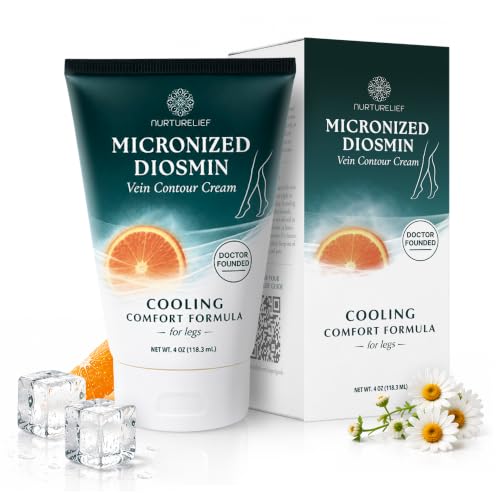 Micronized Diosmin & Centella Leg Contour Cream for Skin Firming & Cooling