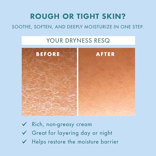 Skin ResQ by Petal Fresh Hello Hydration Moisturizer, Hydrating Face Cream with 2% Hyaluronic Acid Complex and Jojoba Oil, Fragrance Free Facial Moisturizer for Dry Sensitive Skin, Made in Korea, 4 oz